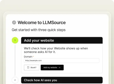 Connect your site