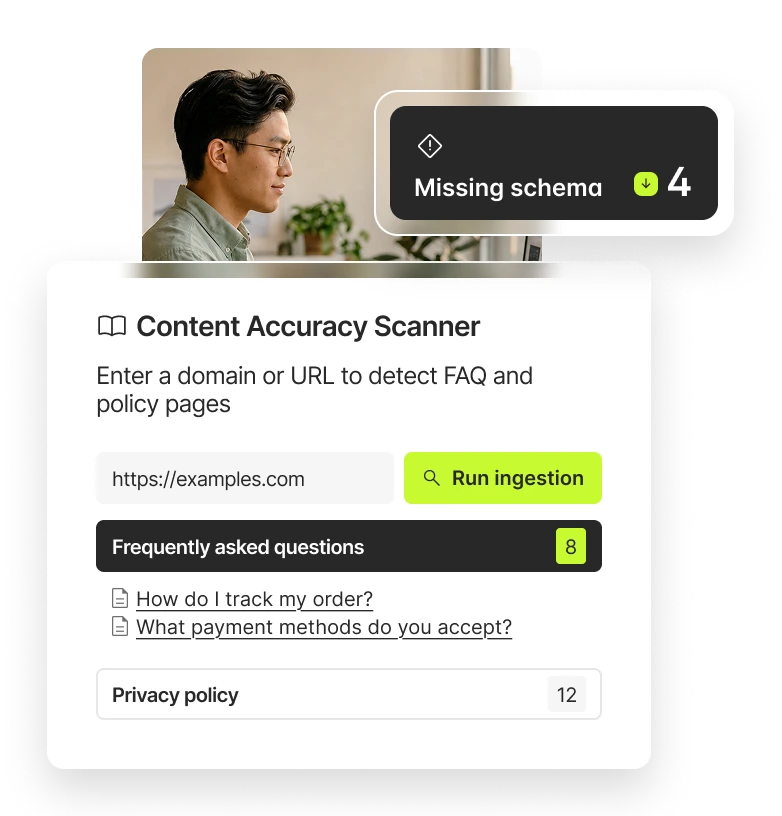 Content accuracy scanner